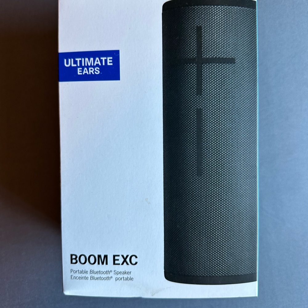 Ultimate Ears Boom Executive Speaker Black BNIB
